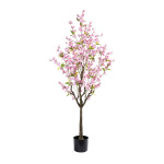 Cerisier en fleur, en pot 304 fleurs, en plastique/soie...