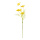 Daisy on stem 5-fold, out of artificial silk/ plastic, flexible     Size: 50cm, stem: 28cm    Color: yellow/green