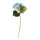 Hortensia sur tige en plastique/soie synthétique, flexible     Taille: 50cm, Ø15cm, tige: 32cm    Color: bleu