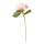 Hydrangea on stem out of plastic/ artificial silk, flexible     Size: 50cm, Ø15cm, stem: 32cm    Color: light pink