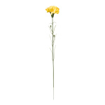 Carnation on stem out of artificial silk/ plastic,...