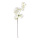 Branche de cerisier en fleur en plastique/soie synthétique, flexible     Taille: 100cm, tige: 46cm    Color: blanc