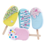 Ice cream with stick 4 pcs set, out of styrofoam...