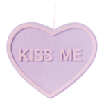 Heart with lettering »KISS ME« out of...