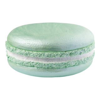 Macaron en polystyrène     Taille: Ø20cm    Color: vert