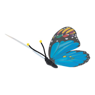 Papillon en plastique, avec suspension     Taille: 35x50cm    Color: bleu
