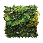 Panneau de feuilles  en plastique Color: vert Size: 50x50cm