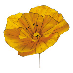 Fleur  en papier Color: jaune Size: Ø50cm X Stiel:...