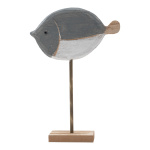 Fish on base plate 2-parts - Material: out of wood -...