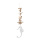 Hanger with seahorse and shells out of wood     Size: 70cm, length without hanger: 53cm    Color: white/natural-coloured