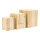 Holzpodeste im Set 3-fach, aus Tannenholz, unten offen, ineinander passend     Groesse: 30x25x25cm, 25x20x20cm, 20x15x15cm    Farbe: naturfarben