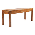 Table en bois  en séquoia Color: brun Size: 120x40cm