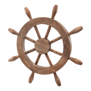 Steering wheel out of fir wood     Size: 47x3cm    Color: brown/natural-coloured