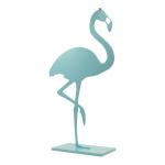 Flamingo auf Bodenplatte aus MDF     Groesse: 85x45cm,...
