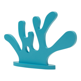 Splash on base plate out of MDF     Size: 17x27cm, thickness: 12mm    Color: light blue