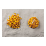 Muscheln im Netz      Groesse: 300g, 2-4cm    Farbe: orange