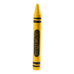 Wax crayon out of styrofoam, self-standing     Size:...