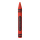 Wachsmalstift aus Styropor, selbststehend     Groesse: 80x9cm    Farbe: rot/schwarz     #