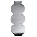 Vase Round Trio Low Neck Mundgeblasen Recycelt H40cm D16cm