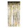Rideau de fil  feuille métallique Color: doré Size: 100x200cm