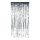 Rideau de fil  feuille métallique Color: argenté Size: 100x200cm