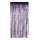 Rideau de fil  feuille métallique Color: violet Size: 100x200cm