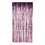 String curtain  - Material: metal film - Color: cerise -...