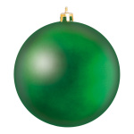 Christmas ball matt green made of plastic - Material:...