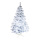 Sapin de Noël avec support 518 tips  Color: blanc Size: 240cm X Ø155cm