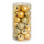 30 Christmas balls gold 12x shiny 12x matt - Material: 6x glittered - Color:  - Size: Ø 8cm