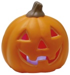 Pumpkin with face  - Material: out of plastic - Color:...