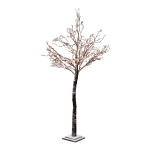 LED-Birkenbaum mit 120 LEDs, Stamm aus Eisen, beschneit,...