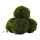 Boules de mousse 4 pcs, en polystyrène/plastique, avec mousse artificielle     Taille: 10cm    Color: vert