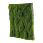 Moss sheet out of plastic, flocked     Size: 30x30cm,...