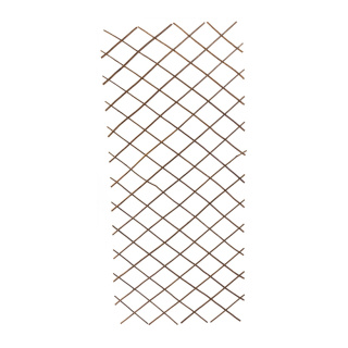 Clôture en bois de saule     Taille: 120x200cm    Color: brun