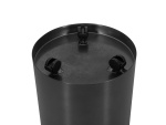 EUROPALMS STEELECHT-35 Nova, stainless steel pot, anthracite, Ø35cm