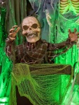 EUROPALMS Halloween Groundbreaker Skeleton Monster, 45cm