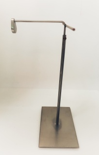 Brillenhalter Satinierter Stahl, verstellbar von 20 bis 40 cm Höhe