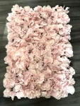 Flower panel with peonies - Material:  - Color: pink/white - Size: 50x50cm