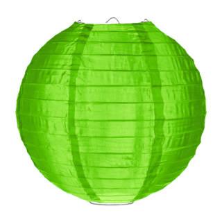 Outdoor Lampion, Nylon, Ø 50cm - Farbe: grün