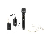 OMNITRONIC Set FAS TWO + Dyn. wireless microphone + BP +...