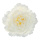 Peony flower head with hanger     Size: Ø 35cm    Color: white