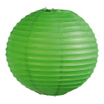 Lampion papier     Taille: Ø 30cm    Color: vert