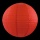 Lanterne en nylon, pour lintérieur et lextérieur     Taille: Ø 30cm    Color: rouge