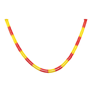 Paper garland flame retardant B1, to hang     Size: 4m, Ø 8cm    Color: yellow/red