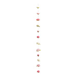 Peony garland 12-fold, out of artificial silk, with nylon...