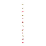 Peony garland 12-fold, out of artificial silk, with nylon...