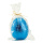 Oeuf de Pâques en sachet en polystyrène     Taille: 18x14cm    Color: bleu