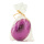 Easter egg in bag out of styrofoam     Size: 18x14cm    Color: purple
