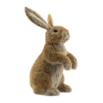 Rabbit out of styropor/fake fur, standing     Size:...
